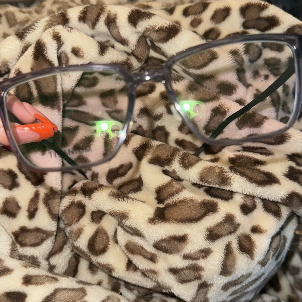 Aimee Unisex Full Rim Square Titanium Acetate Eyeglasses 1228 - Picture 4 of 6